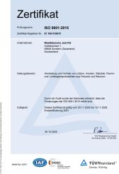 Zertifikat 2025 Deutsch